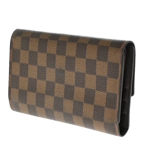 LOUIS VUITTON International Trifold Wallet Damier Leather Brown N61215 - Picture 11 of 16